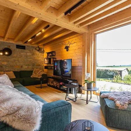 Wood - De Prestige En Ardennes - 10 Personnes - Sauna, Jacuzzi, Piscine Et Billard Σπίτι διακοπών *