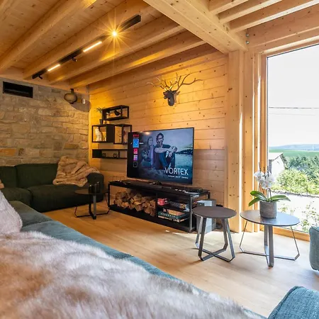 Wood - De Prestige En Ardennes - 10 Personnes - Sauna, Jacuzzi, Piscine Et Billard Σπίτι διακοπών *