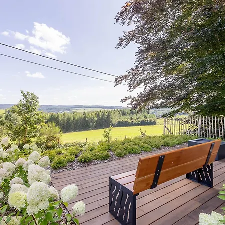Wood - De Prestige En Ardennes - 10 Personnes - Sauna, Jacuzzi, Piscine Et Billard 텐빌