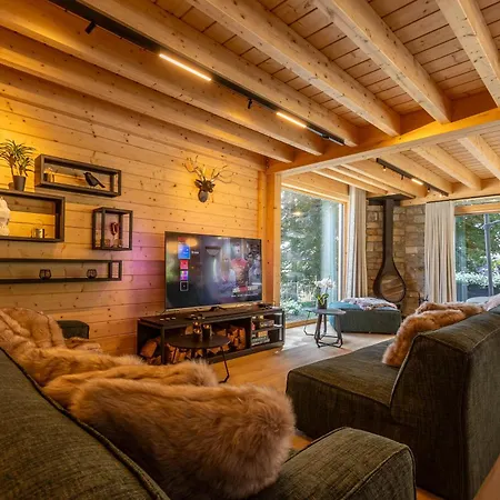 Wood - De Prestige En Ardennes - 10 Personnes - Sauna, Jacuzzi, Piscine Et Billard Σπίτι διακοπών *