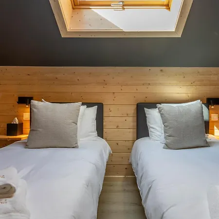 Tatil Evi Wood - De Prestige En Ardennes - 10 Personnes - Sauna, Jacuzzi, Piscine Et Billard Tenneville