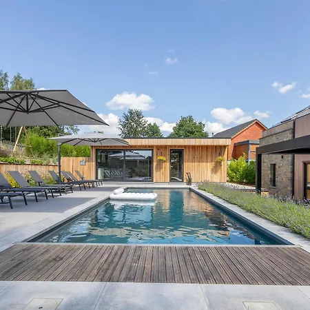 Σπίτι διακοπών Wood - De Prestige En Ardennes - 10 Personnes - Sauna, Jacuzzi, Piscine Et Billard Tenneville