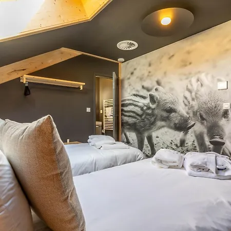 Tatil Evi Wood - De Prestige En Ardennes - 10 Personnes - Sauna, Jacuzzi, Piscine Et Billard